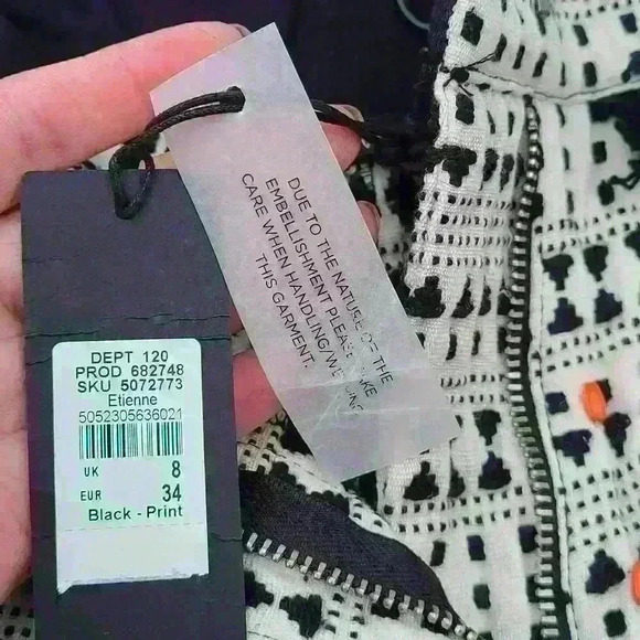 beaded style River Island shorts - Picture 7 of 14